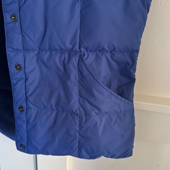 Lands' End Women's Size Small Nylon Blue Puffer Performance Vest Casual Wear EUC - Picture 4 of 10